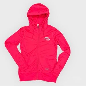 Under Armour Cold Gear size small zip up hoodie with US Open emblem in E…